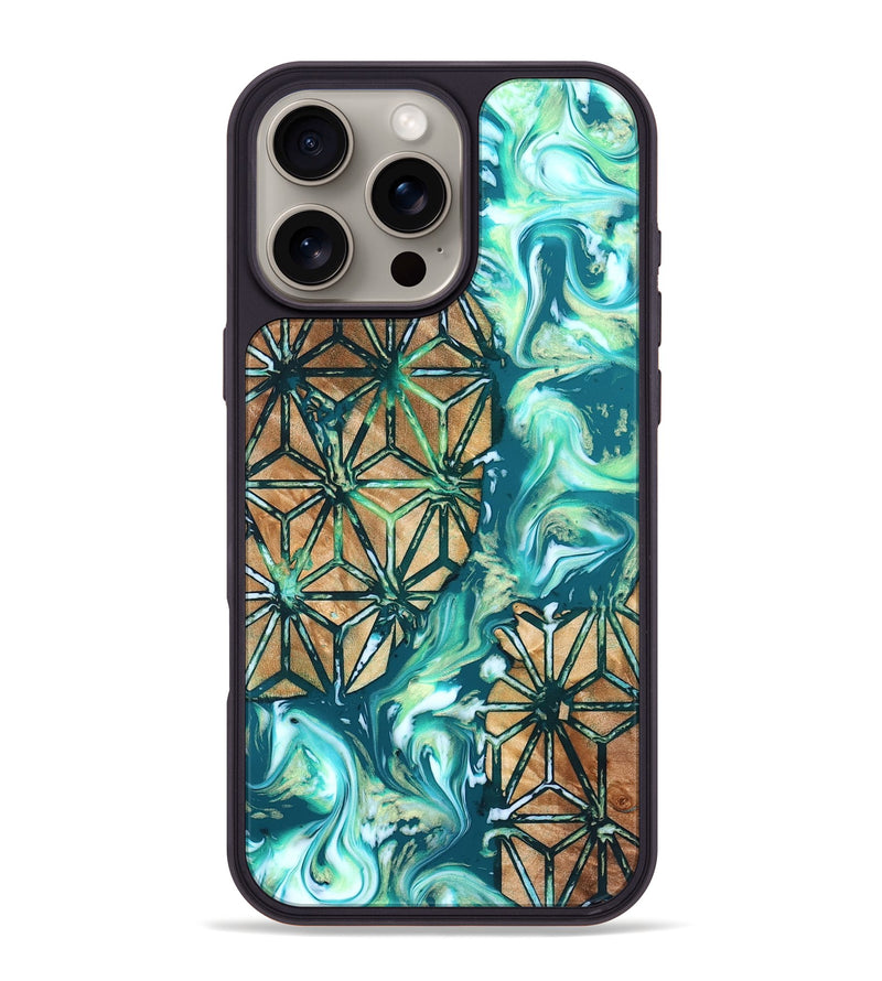 iPhone 16 Pro Max Wood Phone Case - Niko (Pattern, 823472)