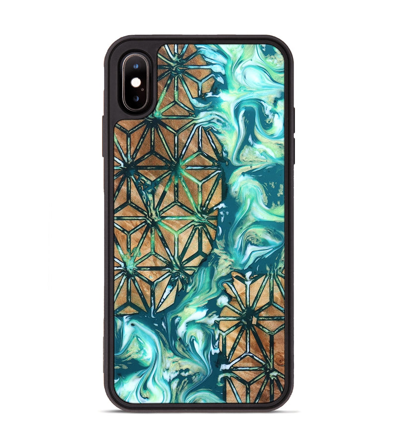 iPhone Xs Max Wood Phone Case - Niko (Pattern, 823472)