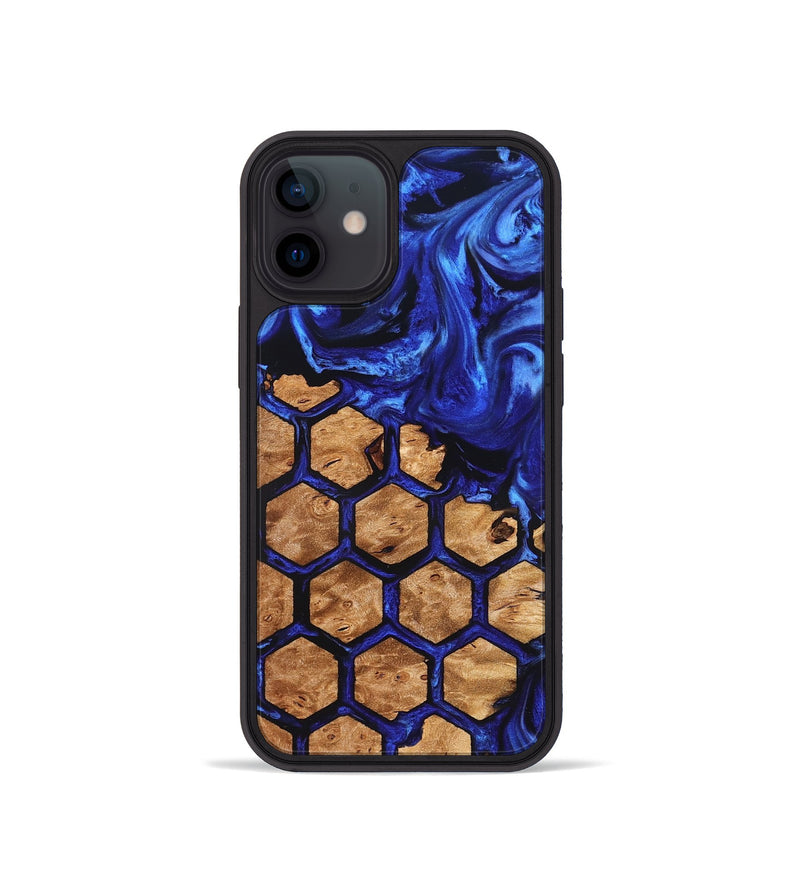 iPhone 12 mini Wood Phone Case - Nestor (Ancient Olive, 823473)