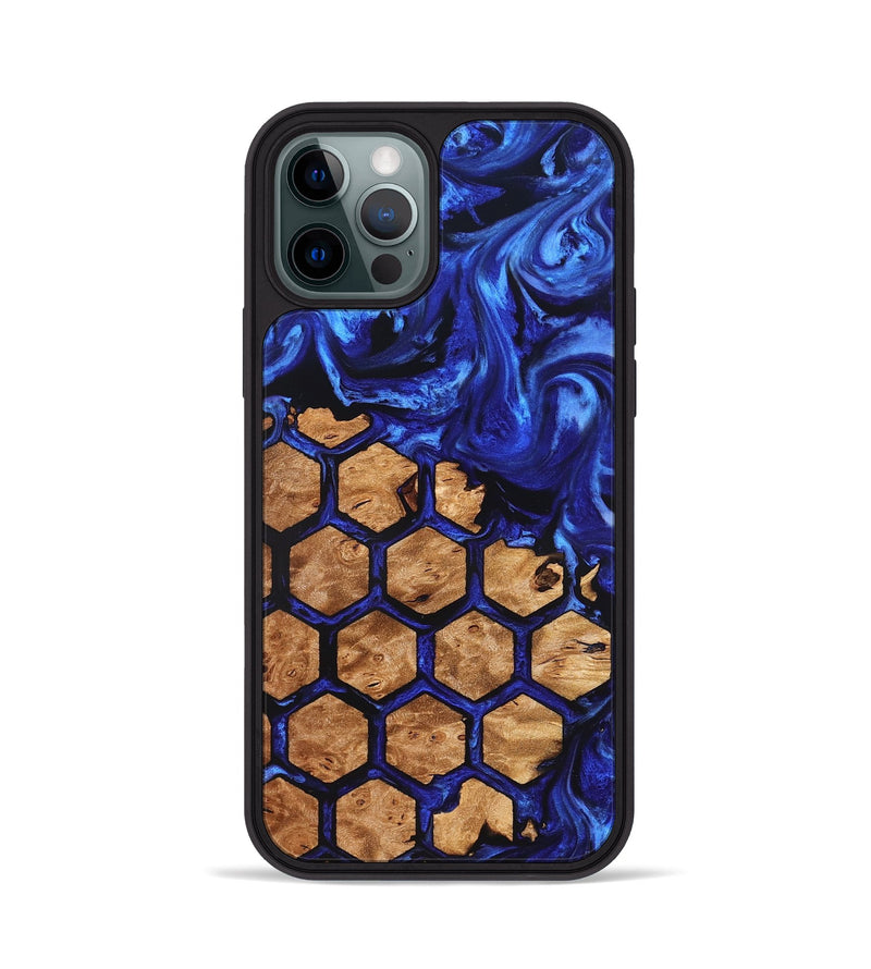 iPhone 12 Pro Wood Phone Case - Nestor (Ancient Olive, 823473)