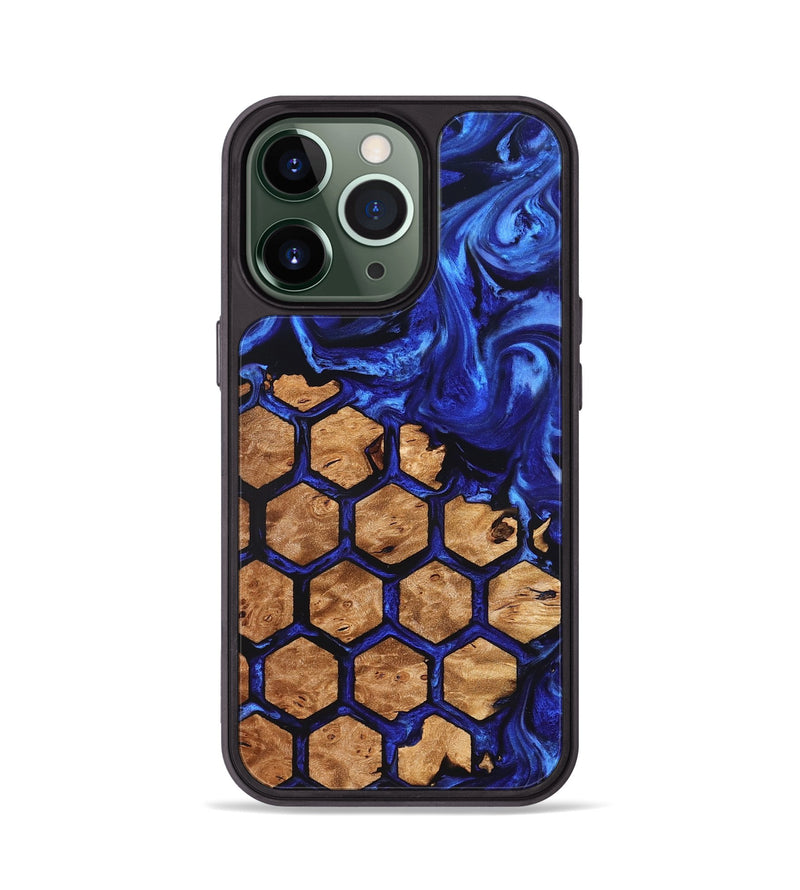iPhone 13 Pro Wood Phone Case - Nestor (Ancient Olive, 823473)