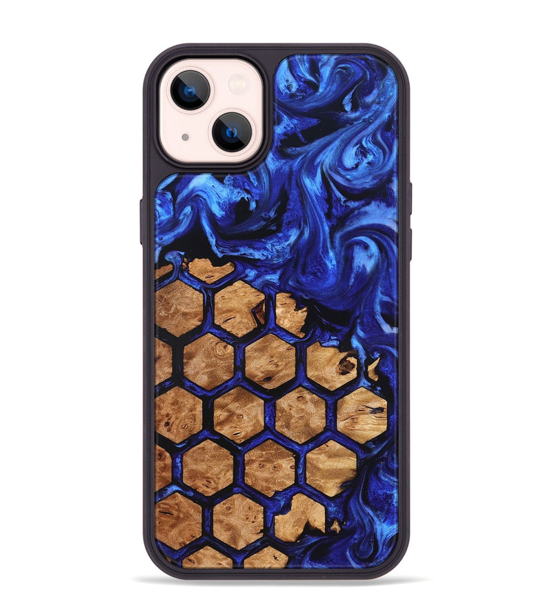 iPhone 14 Plus Wood Phone Case - Nestor (Ancient Olive, 823473)