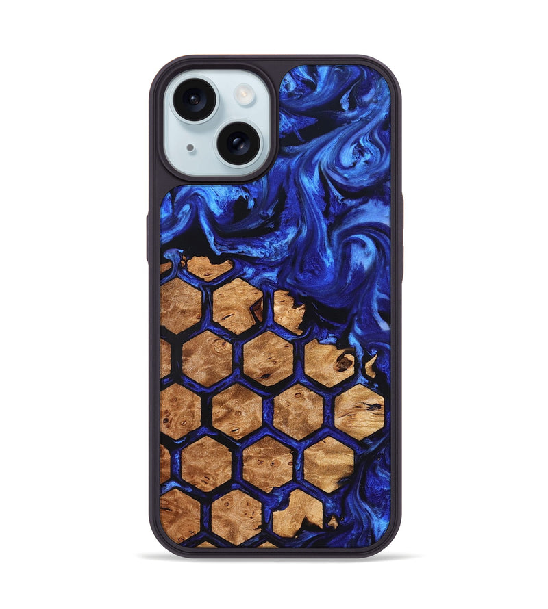 iPhone 15 Wood Phone Case - Nestor (Ancient Olive, 823473)