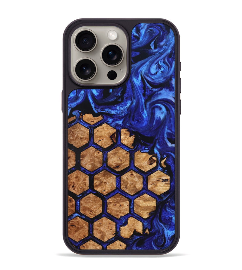 iPhone 15 Pro Max Wood Phone Case - Nestor (Ancient Olive, 823473)