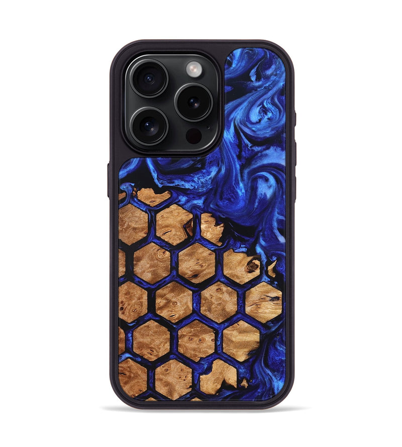 iPhone 15 Pro Wood Phone Case - Nestor (Ancient Olive, 823473)