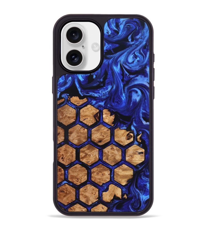 iPhone 16 Plus Wood Phone Case - Nestor (Ancient Olive, 823473)