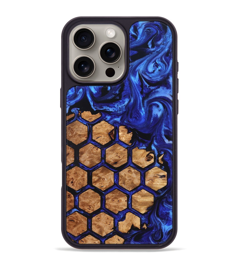 iPhone 16 Pro Max Wood Phone Case - Nestor (Ancient Olive, 823473)
