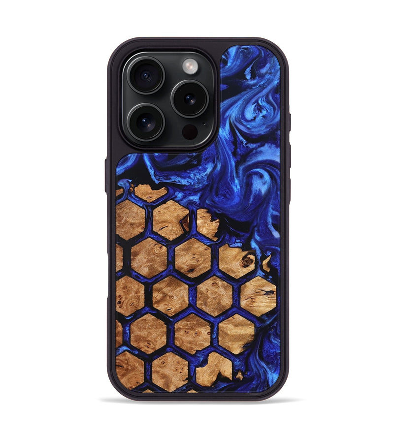 iPhone 16 Pro Wood Phone Case - Nestor (Ancient Olive, 823473)