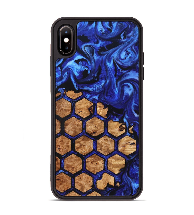 iPhone Xs Max Wood Phone Case - Nestor (Ancient Olive, 823473)