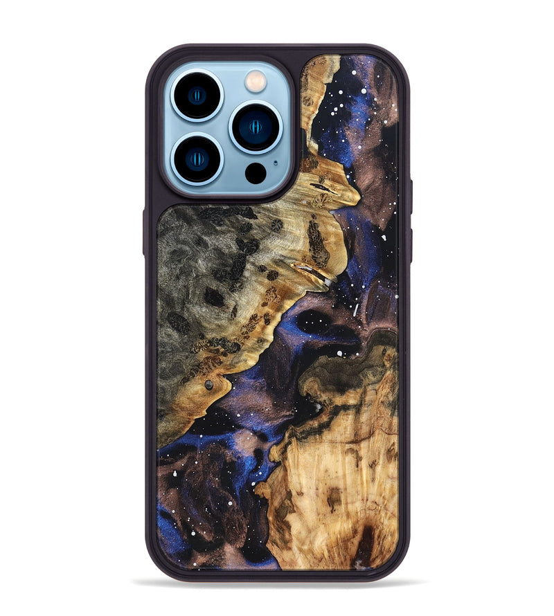 iPhone 14 Pro Max Wood Phone Case - Haleigh (Cosmos, 823475)