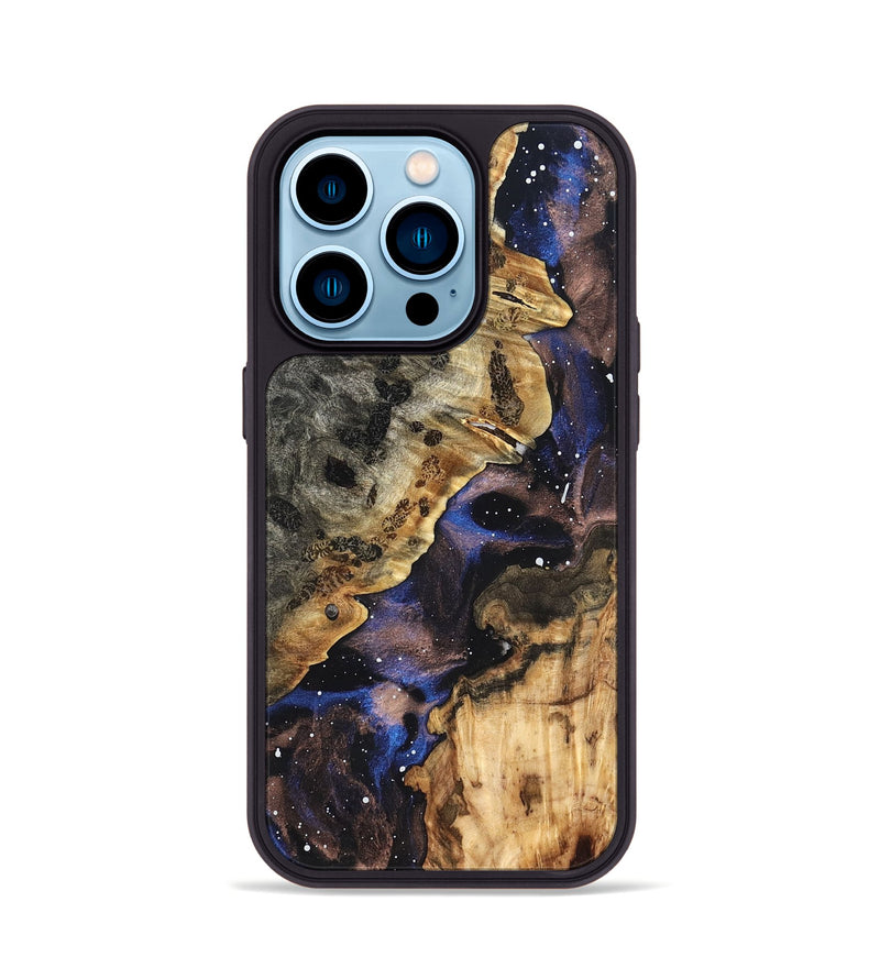 iPhone 14 Pro Wood Phone Case - Haleigh (Cosmos, 823475)