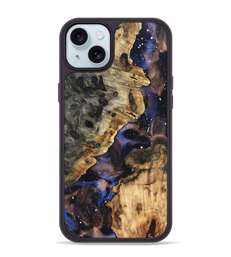iPhone 15 Plus Wood Phone Case - Haleigh (Cosmos, 823475)
