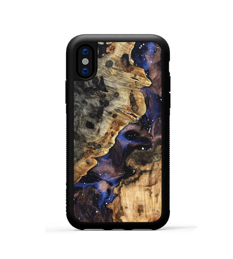 iPhone Xs Wood Phone Case - Haleigh (Cosmos, 823475)