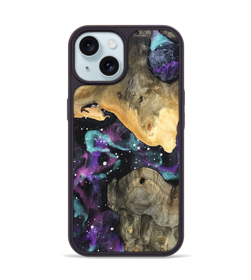 iPhone 15 Wood Phone Case - Vince (Cosmos, 823476)