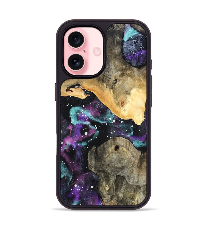 iPhone 16 Wood Phone Case - Vince (Cosmos, 823476)