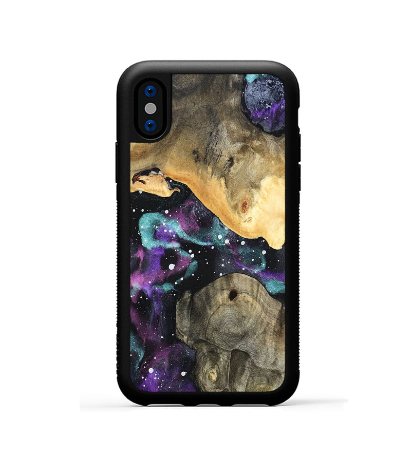 iPhone Xs Wood Phone Case - Vince (Cosmos, 823476)