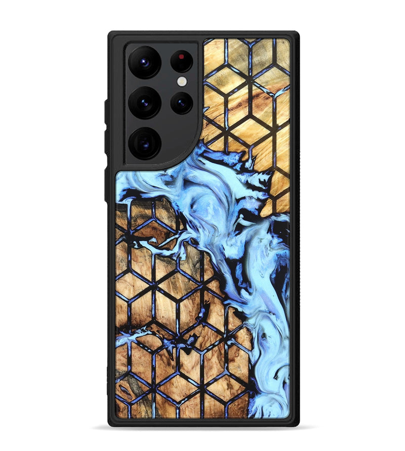 Galaxy S22 Ultra Wood Phone Case - Marci (Pattern, 823480)