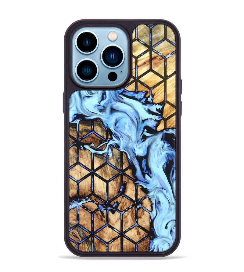 iPhone 14 Pro Max Wood Phone Case - Marci (Pattern, 823480)