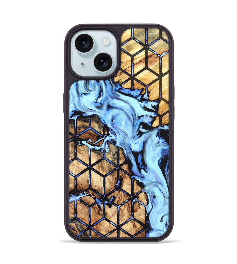 iPhone 15 Wood Phone Case - Marci (Pattern, 823480)