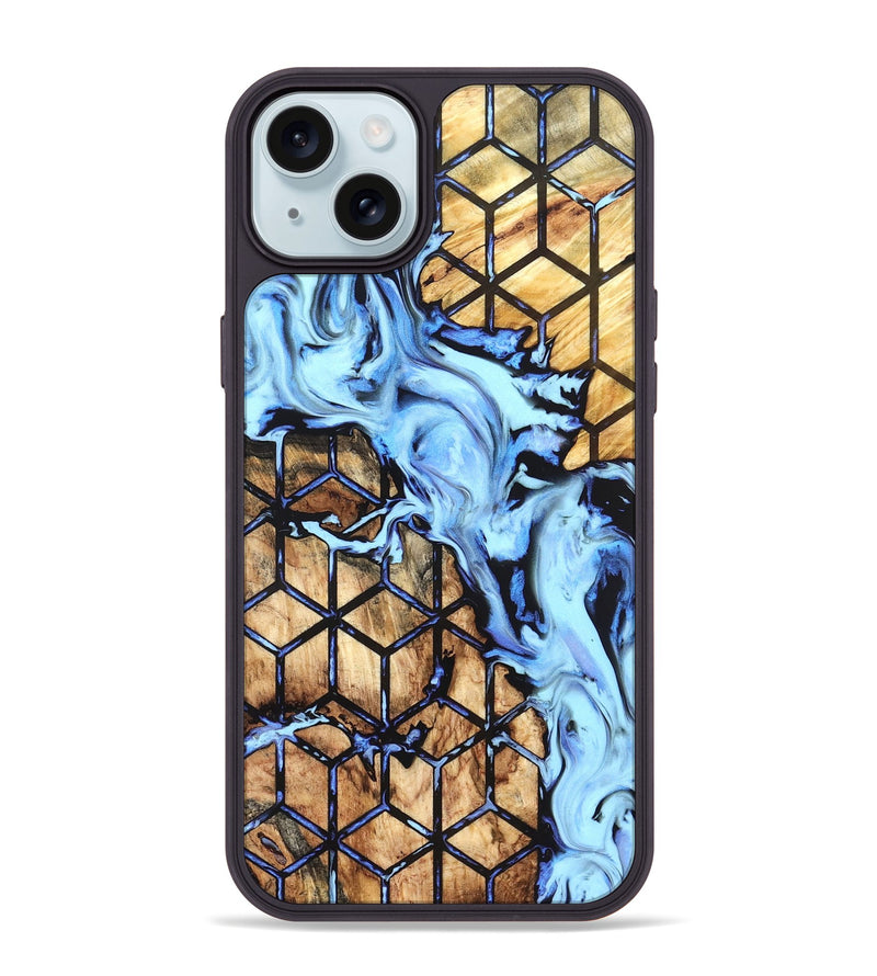 iPhone 15 Plus Wood Phone Case - Marci (Pattern, 823480)