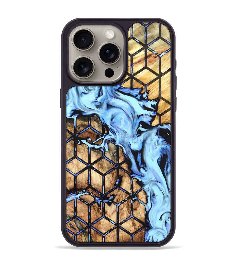 iPhone 15 Pro Max Wood Phone Case - Marci (Pattern, 823480)
