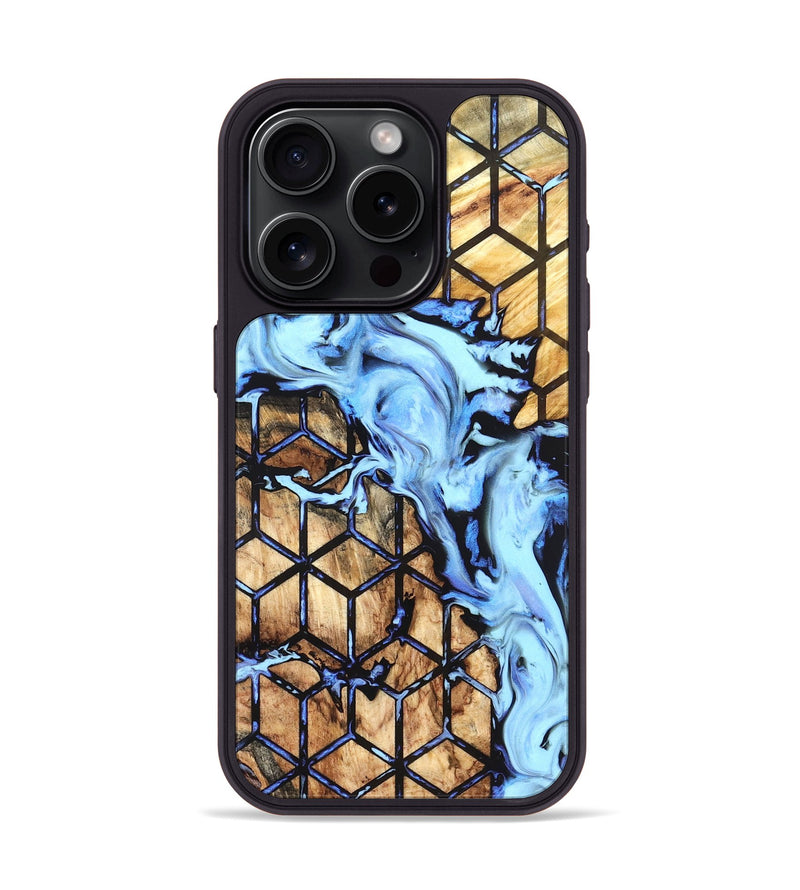 iPhone 15 Pro Wood Phone Case - Marci (Pattern, 823480)