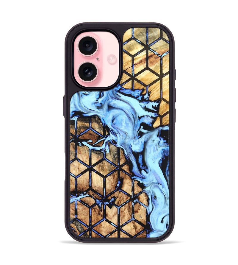 iPhone 16 Wood Phone Case - Marci (Pattern, 823480)