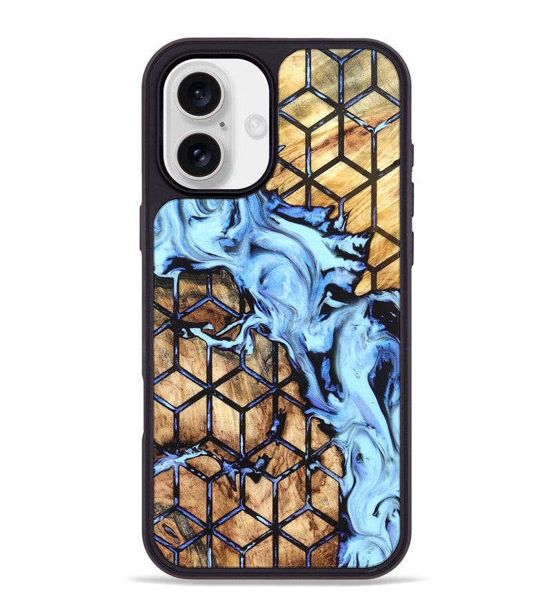 iPhone 16 Plus Wood Phone Case - Marci (Pattern, 823480)