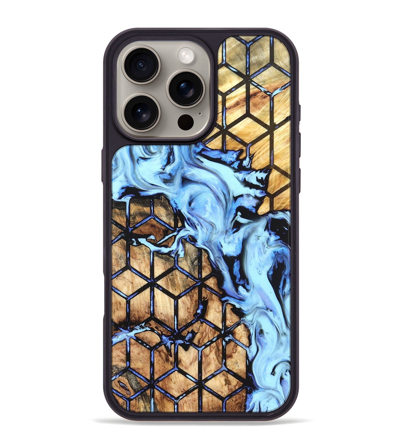 iPhone 16 Pro Max Wood Phone Case - Marci (Pattern, 823480)