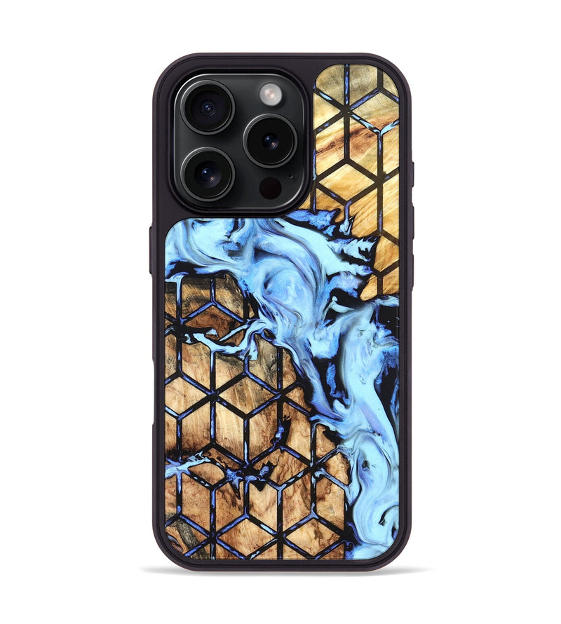 iPhone 16 Pro Wood Phone Case - Marci (Pattern, 823480)