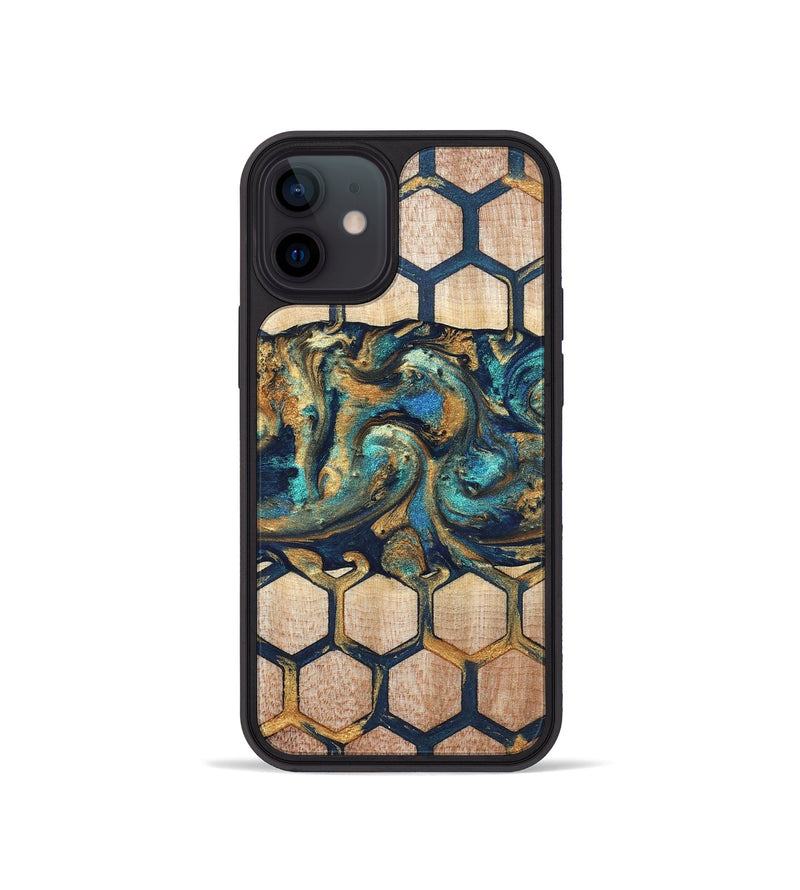 iPhone 12 mini Wood Phone Case - Jadon (Pattern, 823481)