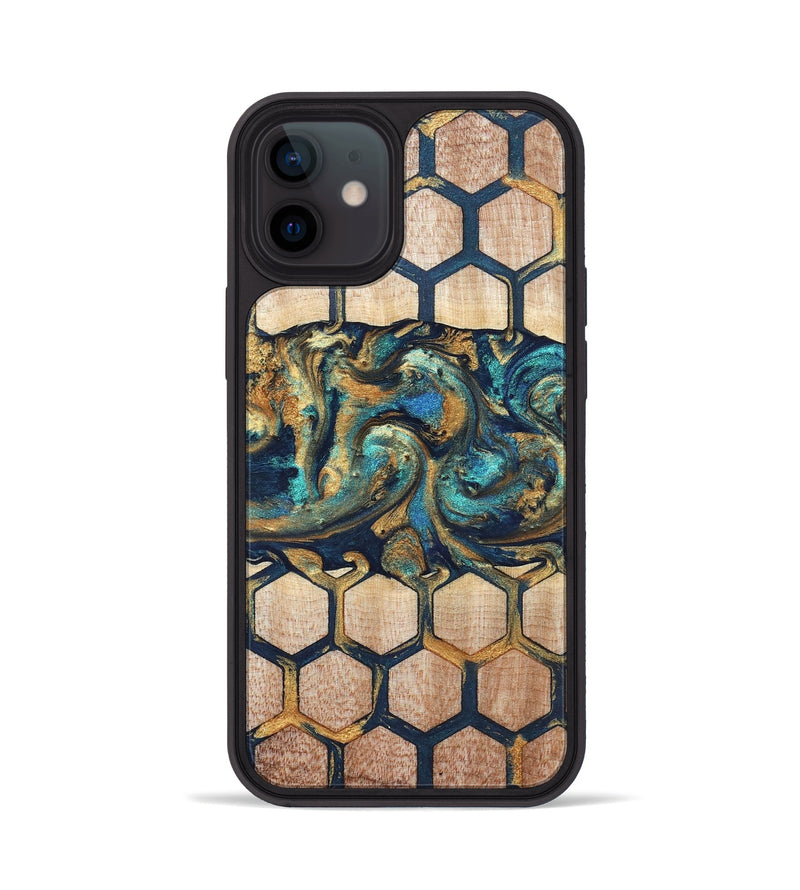 iPhone 12 Wood Phone Case - Jadon (Pattern, 823481)