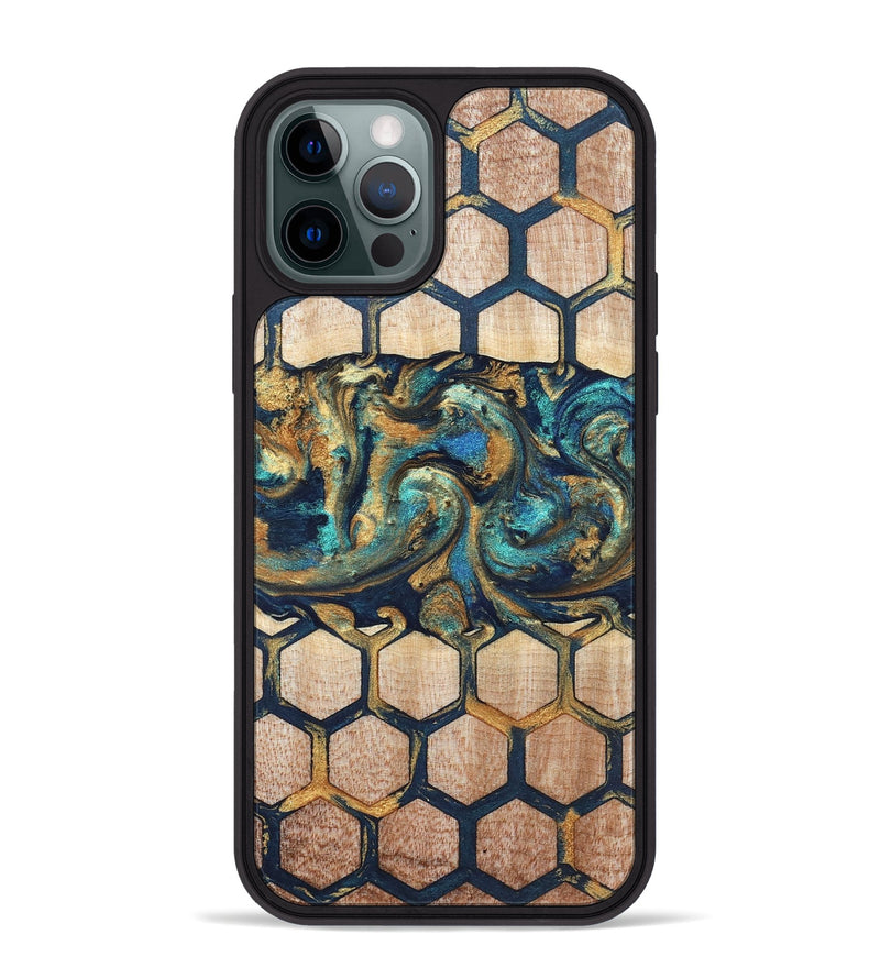 iPhone 12 Pro Max Wood Phone Case - Jadon (Pattern, 823481)