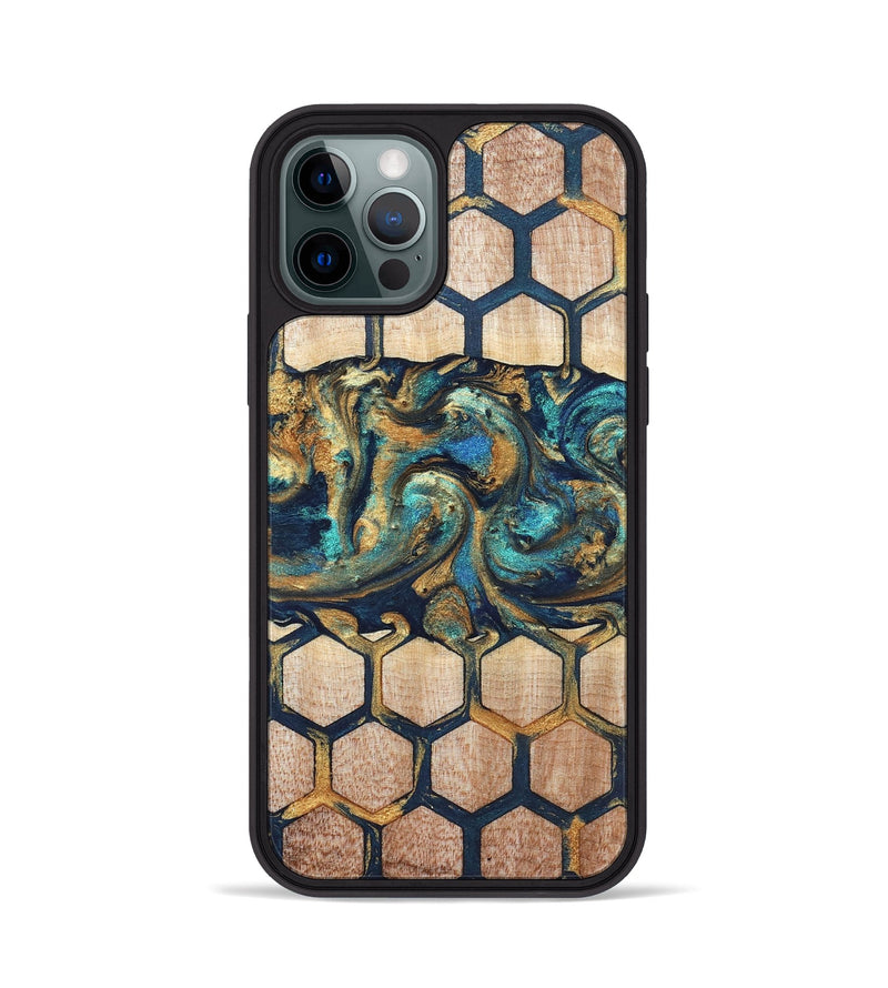 iPhone 12 Pro Wood Phone Case - Jadon (Pattern, 823481)