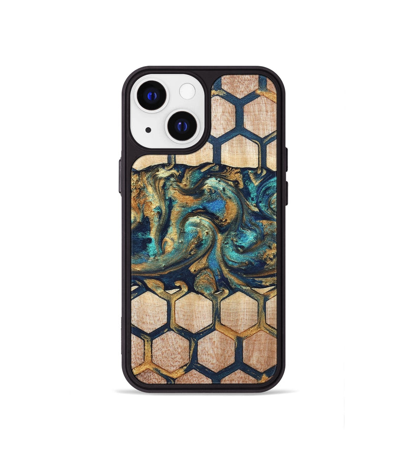 iPhone 13 mini Wood Phone Case - Jadon (Pattern, 823481)