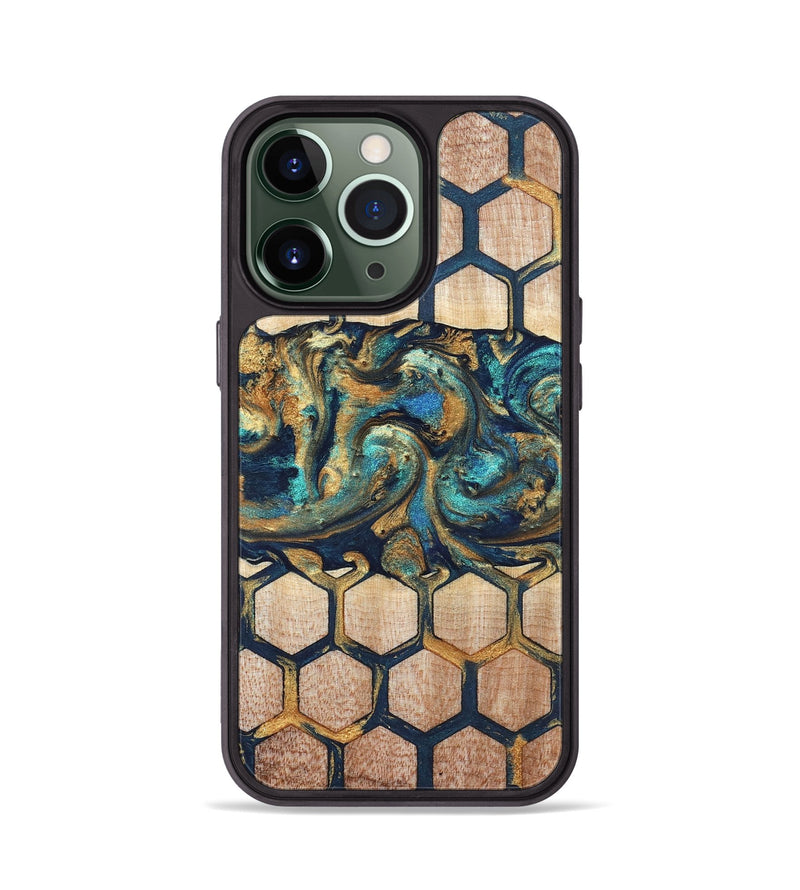 iPhone 13 Pro Wood Phone Case - Jadon (Pattern, 823481)