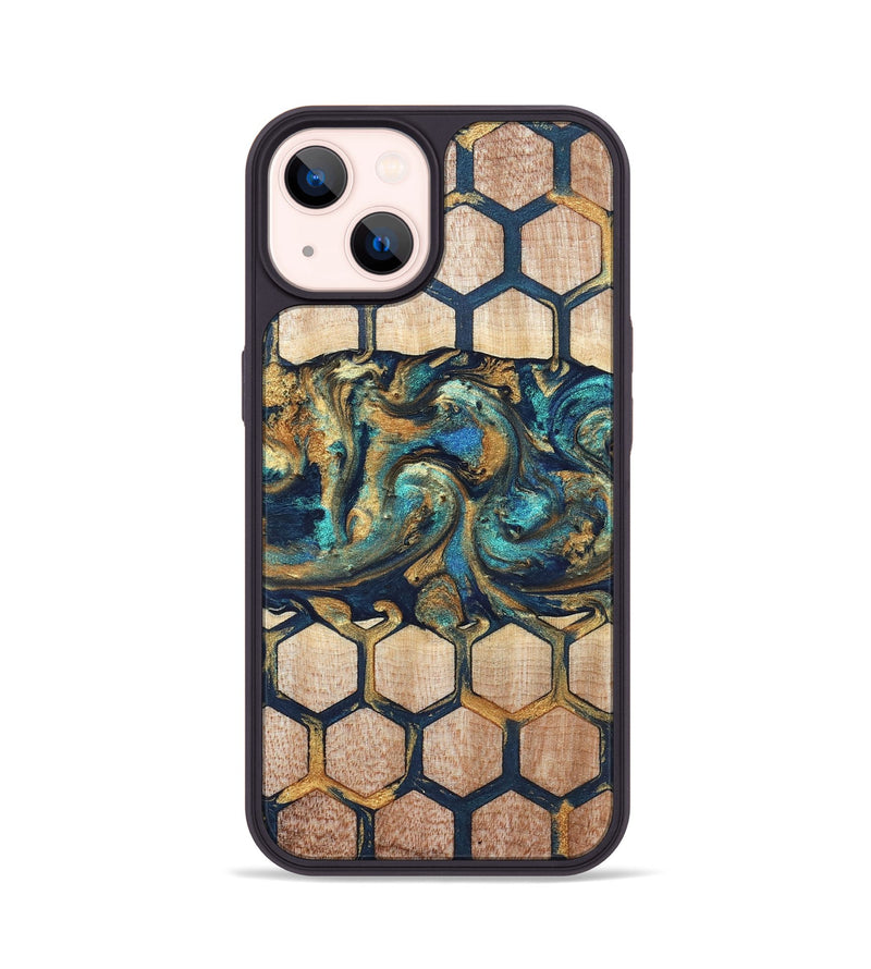 iPhone 14 Wood Phone Case - Jadon (Pattern, 823481)