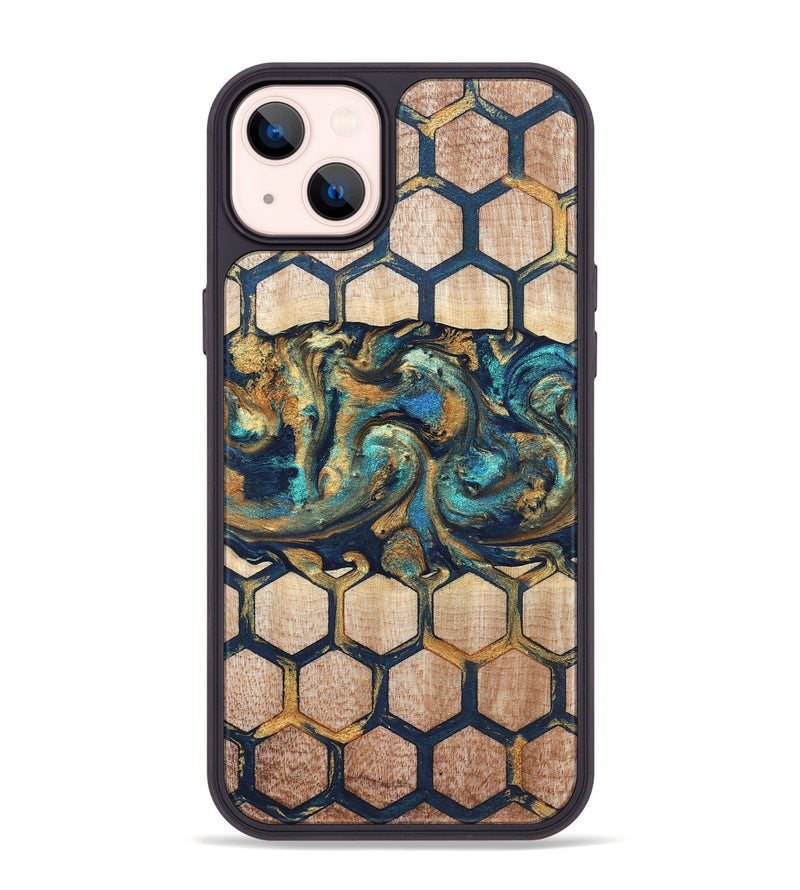 iPhone 14 Plus Wood Phone Case - Jadon (Pattern, 823481)