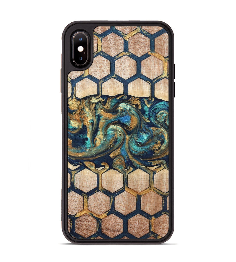 iPhone Xs Max Wood Phone Case - Jadon (Pattern, 823481)