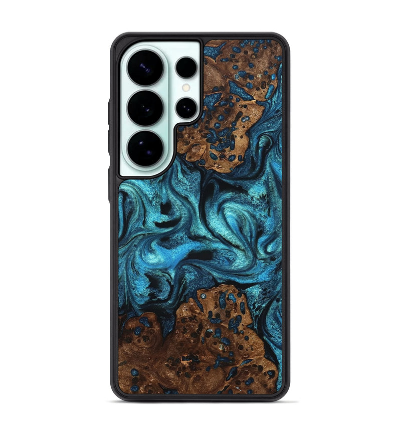 Galaxy S26 Ultra Wood Phone Case - Lovie (Blue, 823482)