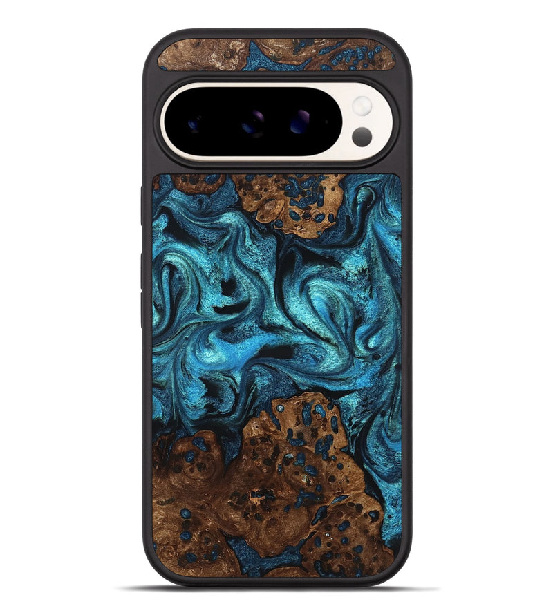 Pixel 9 Pro XL Wood Phone Case - Lovie (Blue, 823482)