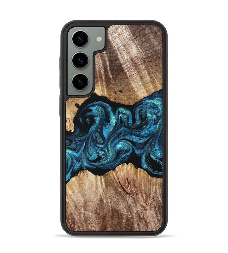 Galaxy S23 Plus Wood Phone Case - Robert (Blue, 823483)