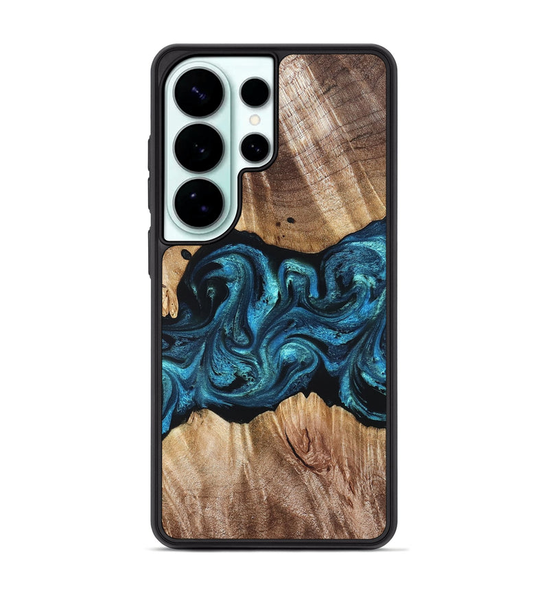Galaxy S26 Ultra Wood Phone Case - Robert (Blue, 823483)