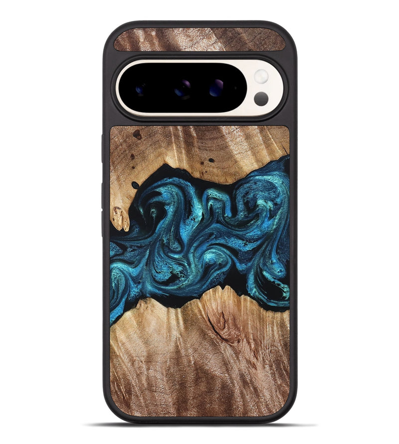 Pixel 9 Pro XL Wood Phone Case - Robert (Blue, 823483)