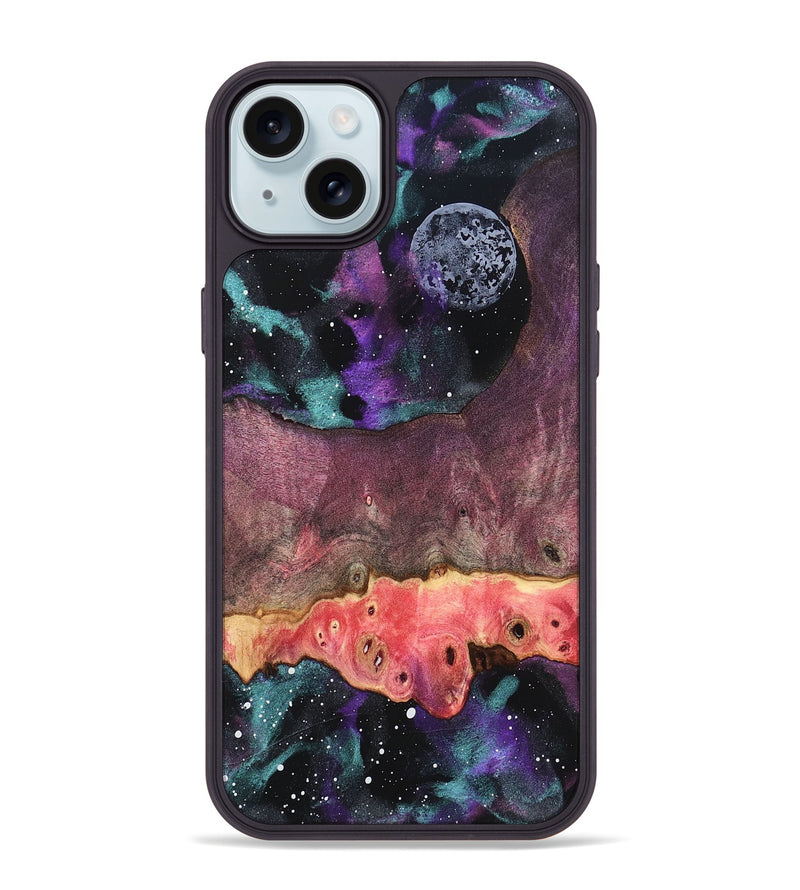 iPhone 15 Plus Wood Phone Case - Gemma (Cosmos, 823484)
