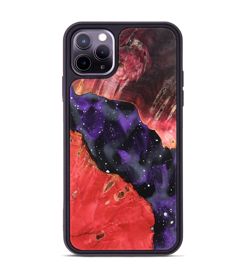 iPhone 11 Pro Max Wood Phone Case - Starla (Cosmos, 823485)