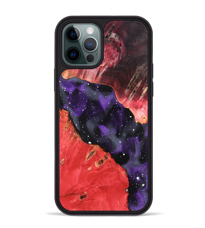 iPhone 12 Pro Max Wood Phone Case - Starla (Cosmos, 823485)