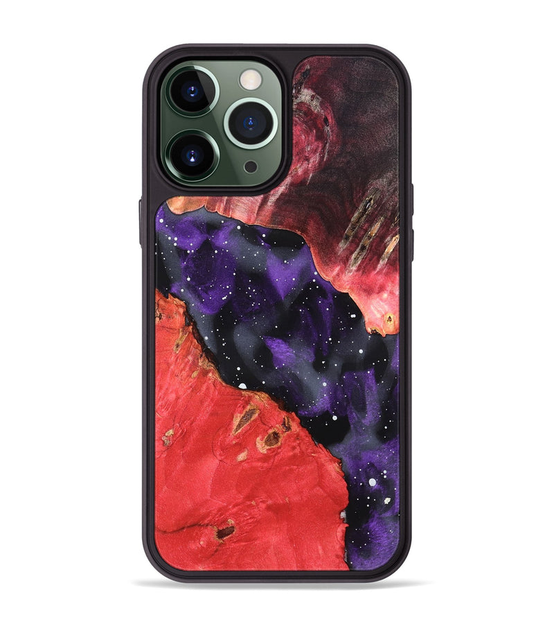 iPhone 13 Pro Max Wood Phone Case - Starla (Cosmos, 823485)