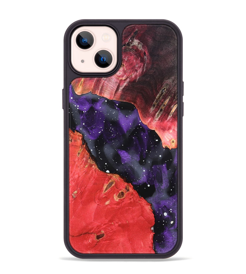 iPhone 14 Plus Wood Phone Case - Starla (Cosmos, 823485)