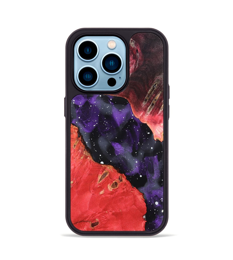 iPhone 14 Pro Wood Phone Case - Starla (Cosmos, 823485)